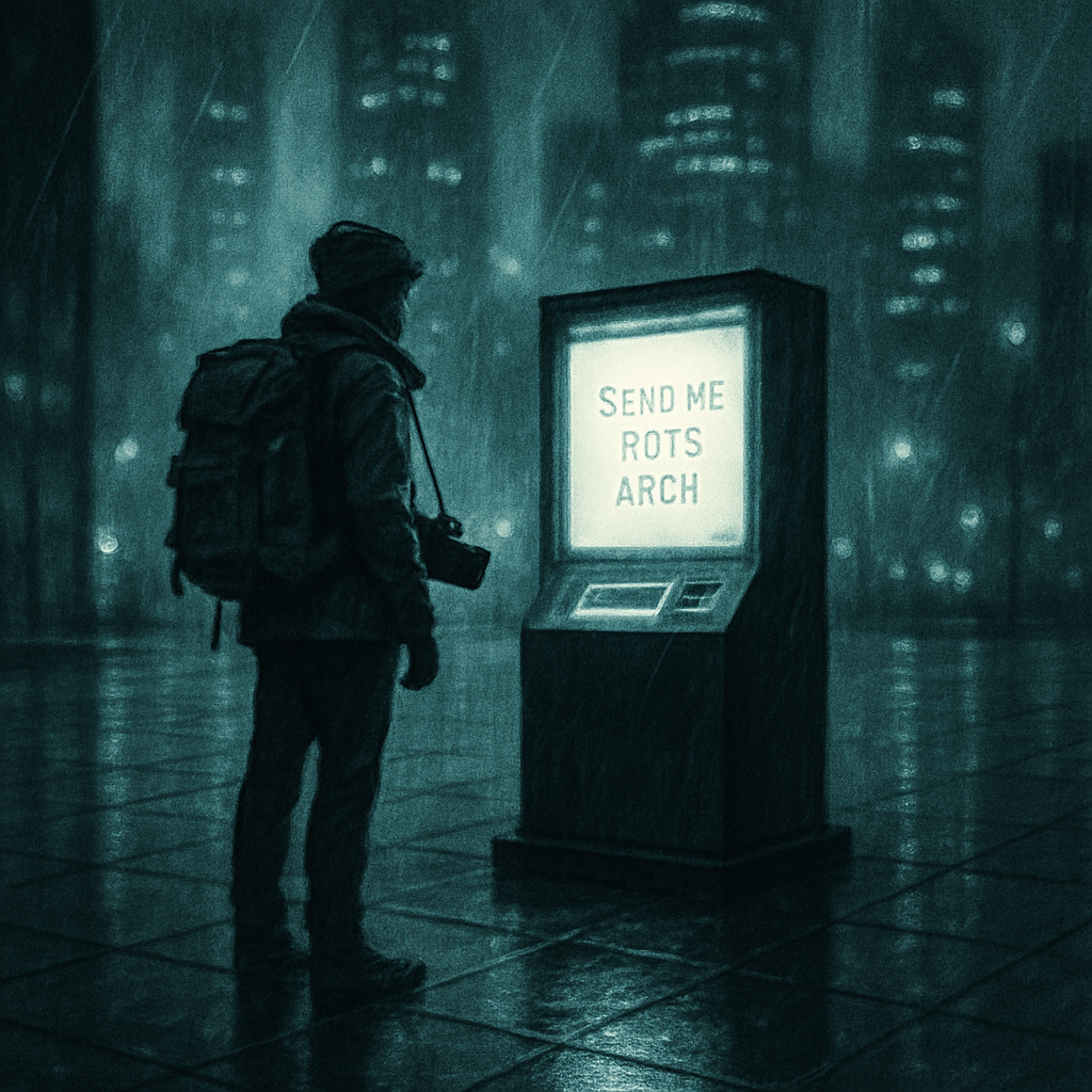 Urban Explorer Terminal Screen paint by color