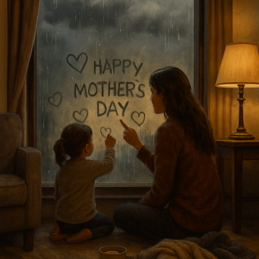 Rainy Window Love Notes In A Shared Secret World DIY paint by diamonds
