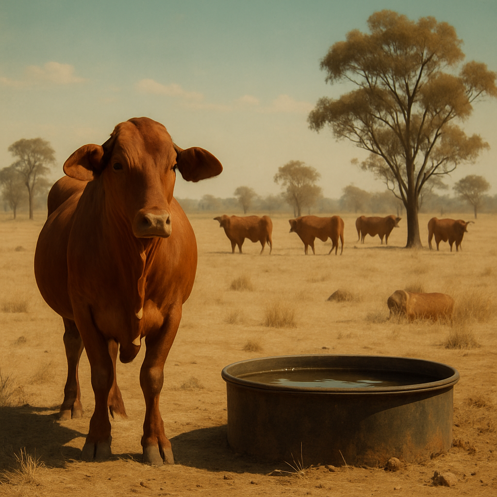 Droughtmaster Cattle Australia Paint by diamonds kits