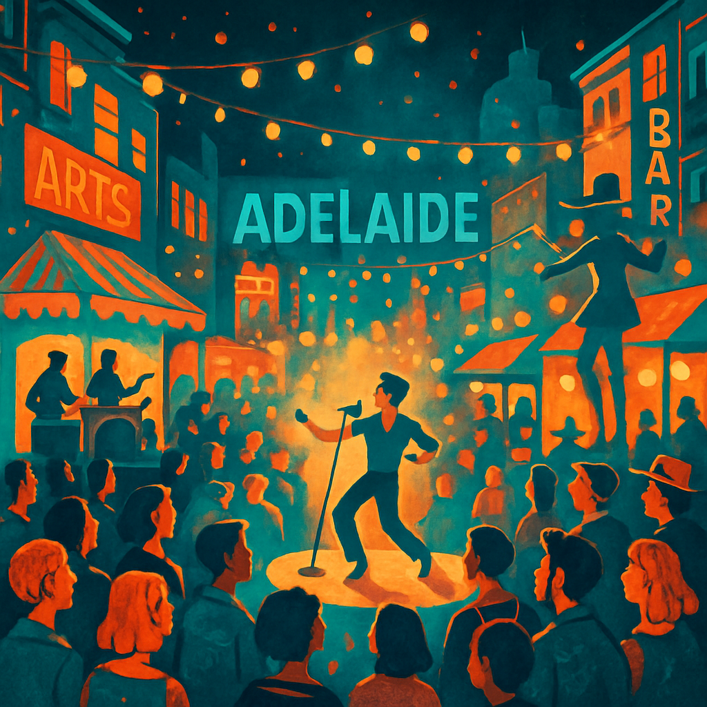 Adelaide Fringe Festival Adelaide Paint by diamonds art