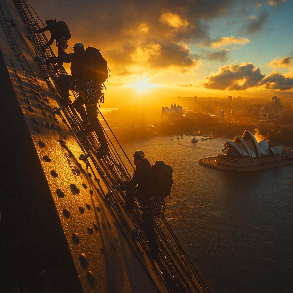 Sydney Harbour Bridge Climb Sydney Australia Paint by diamonds kits