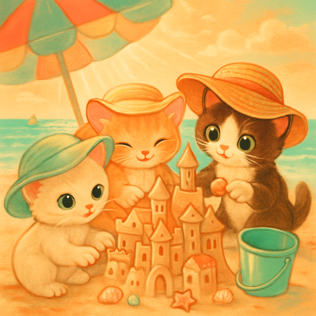 Sandcastle Architects At Sunrise Cove paint by color