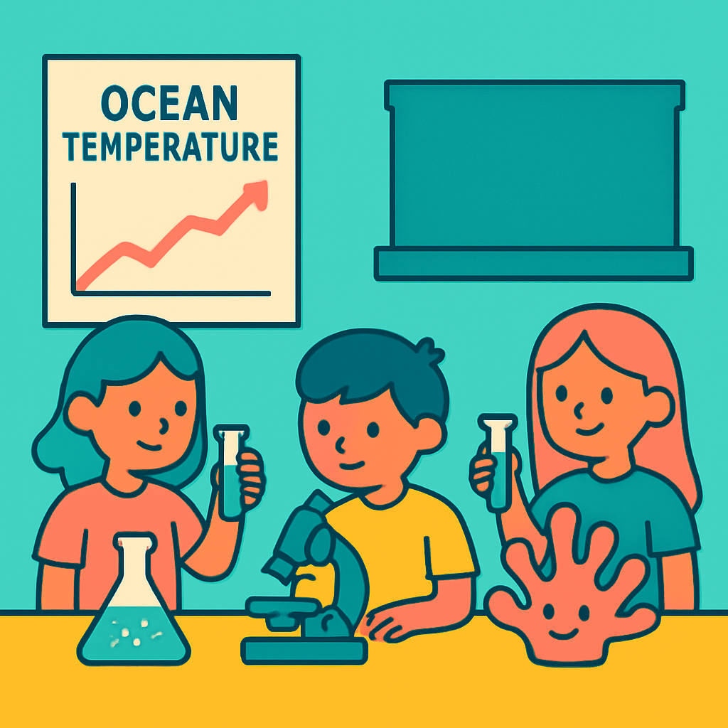 Coral Reef Rescue Lab diamond painting