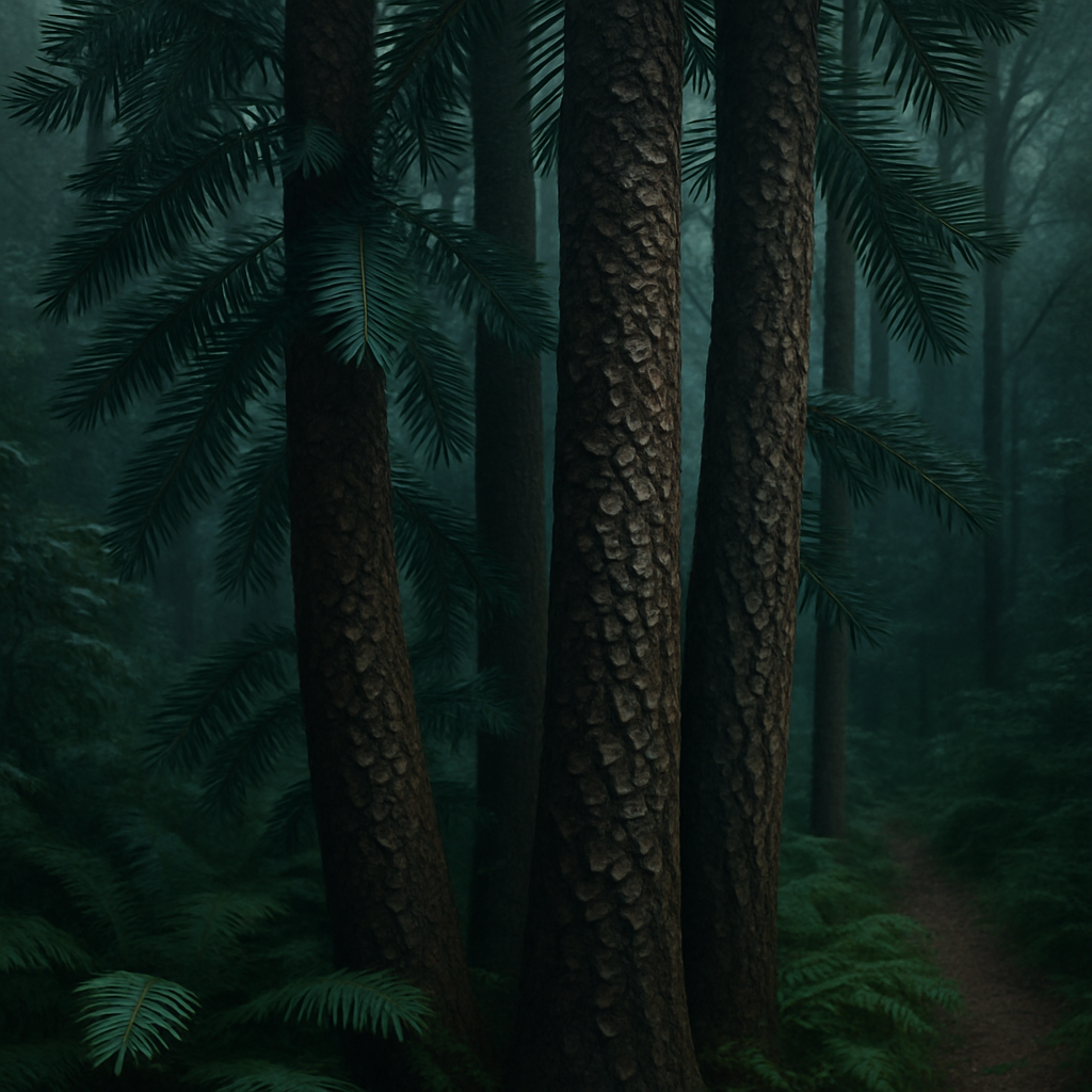 Wollemi Pine Ancient Grove In Australia DIY paint by diamonds