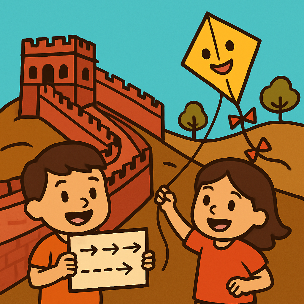 Great Wall Wind Map Adventure DIY paint by diamonds