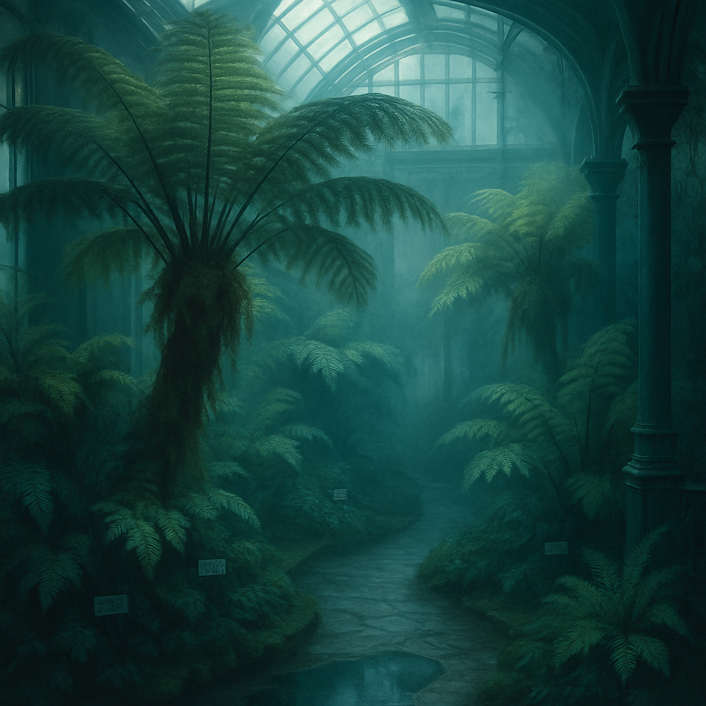 Royal Botanic Garden Edinburgh Glasshouse Fern Gully diamonded painting kits
