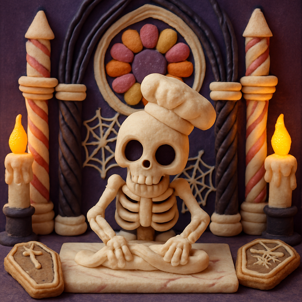 Cathedral Of Candy Bones DIY paint by diamonds