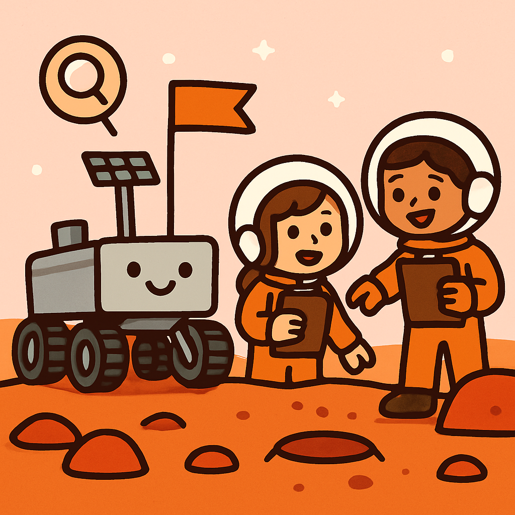 Mars Rover Science Scout Classroom Quest Paint by diamonds kits