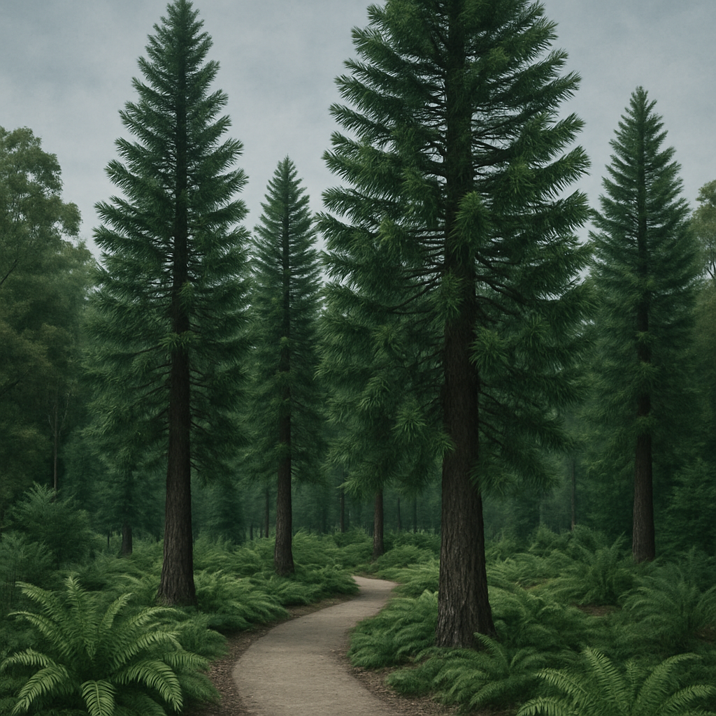 Australian Botanic Garden Mount Annan Wollemi Pine Collection Sydney Australia diamonded painting kits