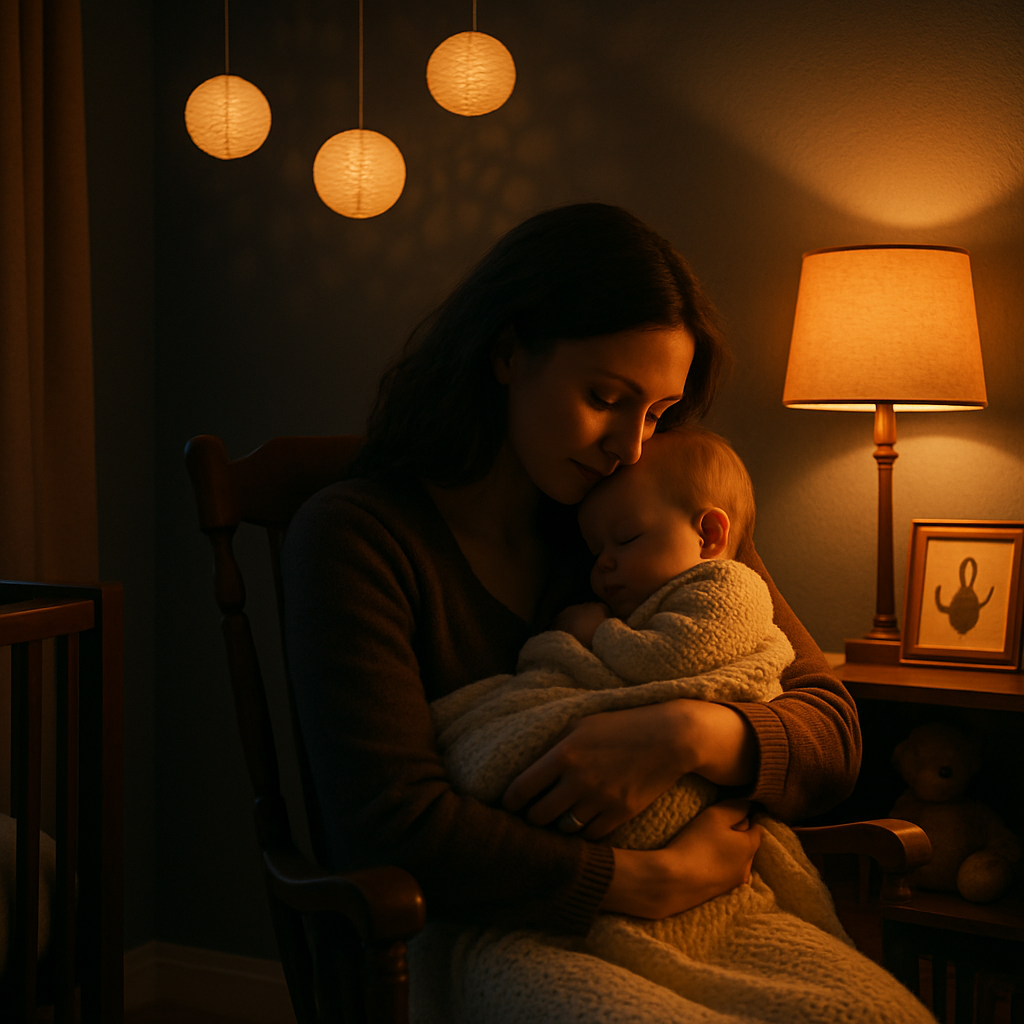 Lullaby Lanterns In The Nursery Glow paint by color