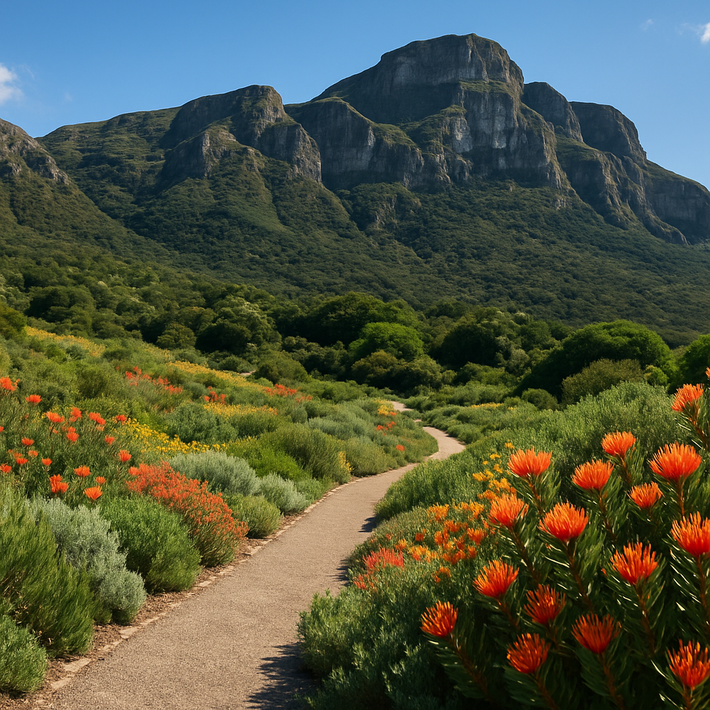 Kirstenbosch National Botanical Garden paint by diamond
