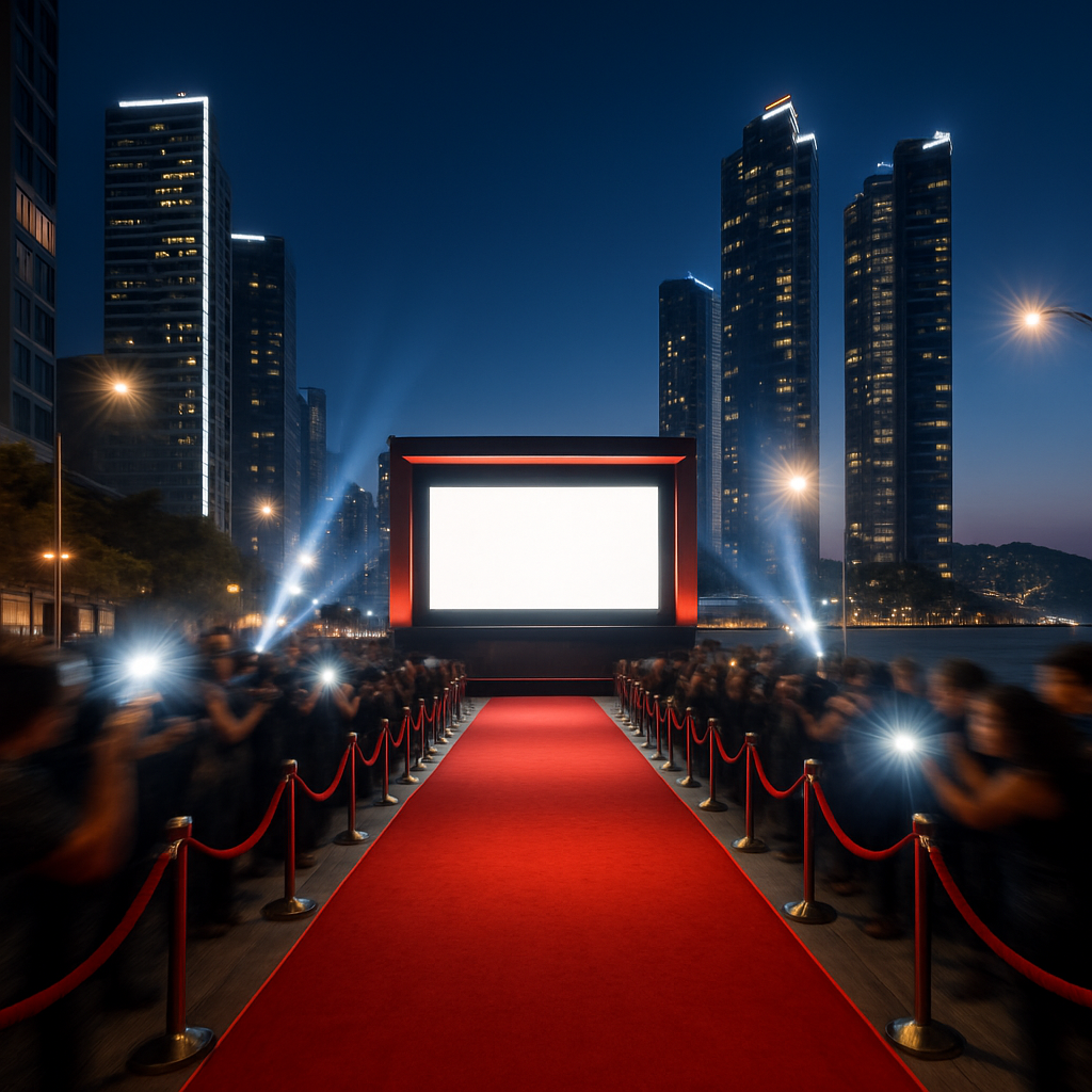 Busan International Film Festival Busan South Korea paint by diamonds