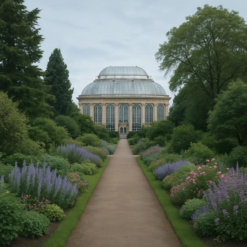 Royal Botanic Garden Edinburgh paint by diamond