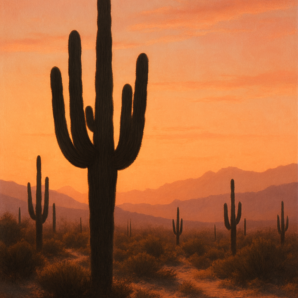 Saguaro Carnegiea Gigantea DIY paint by diamonds