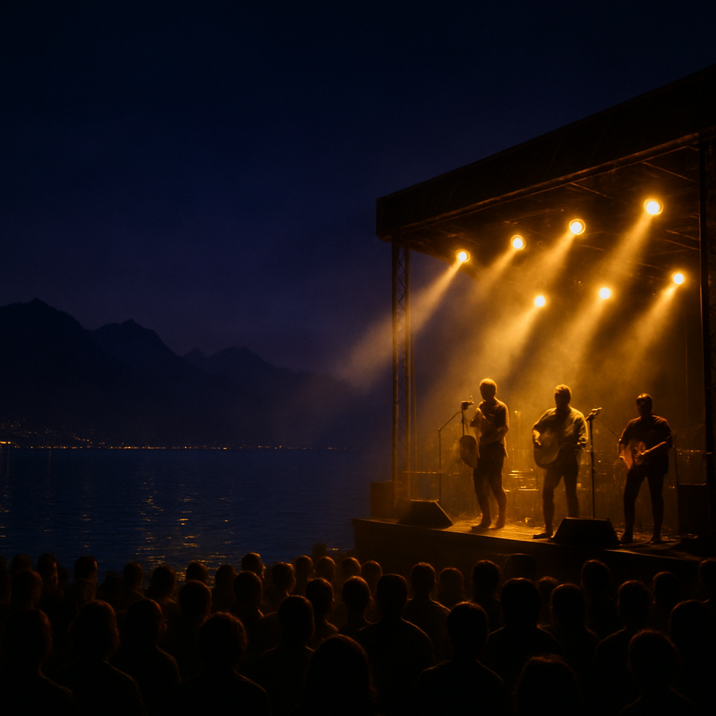 Montreux Jazz Festival Montreux paint by diamond