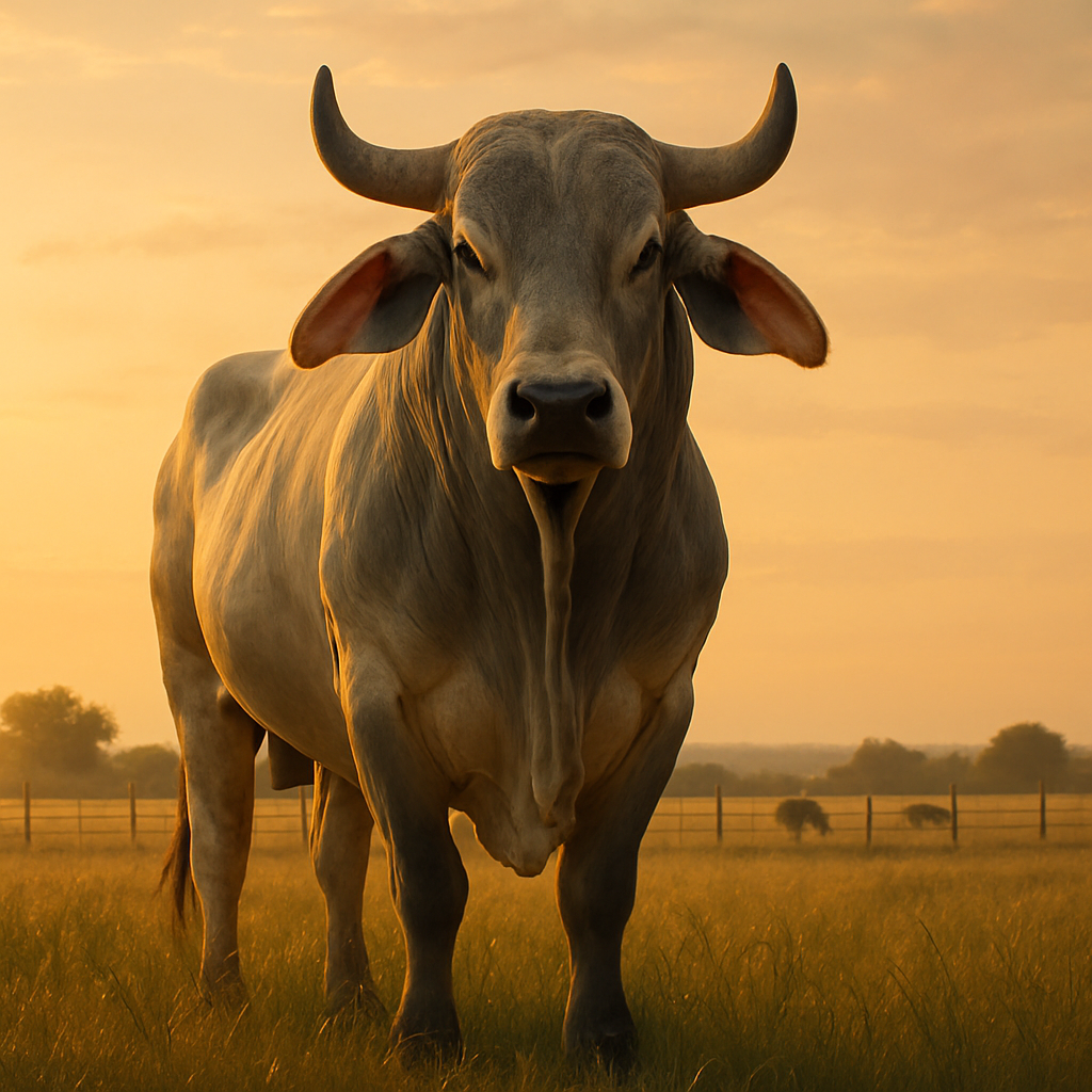 Brahman Cattle From United States Paint by diamonds kits