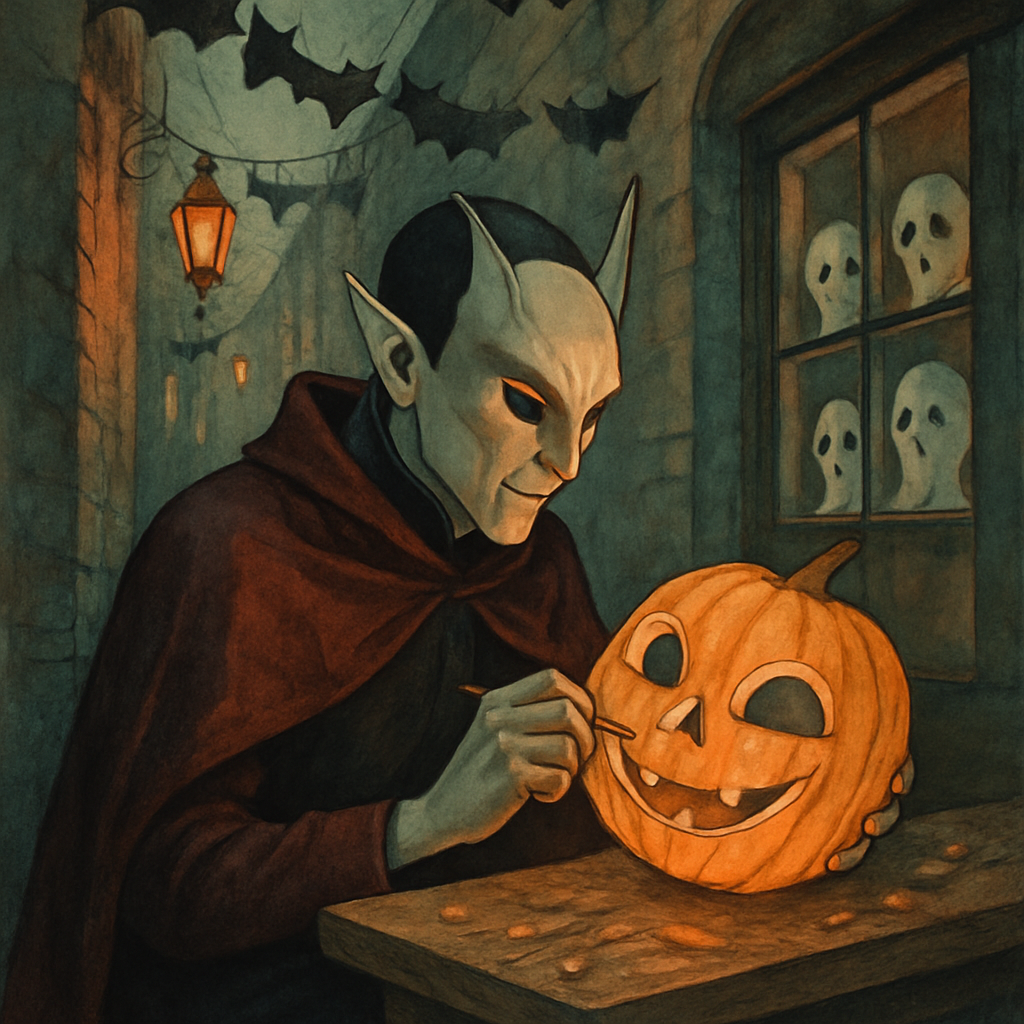 The Moonlit Maskmaker Of Hollow Alley painting diamond kit