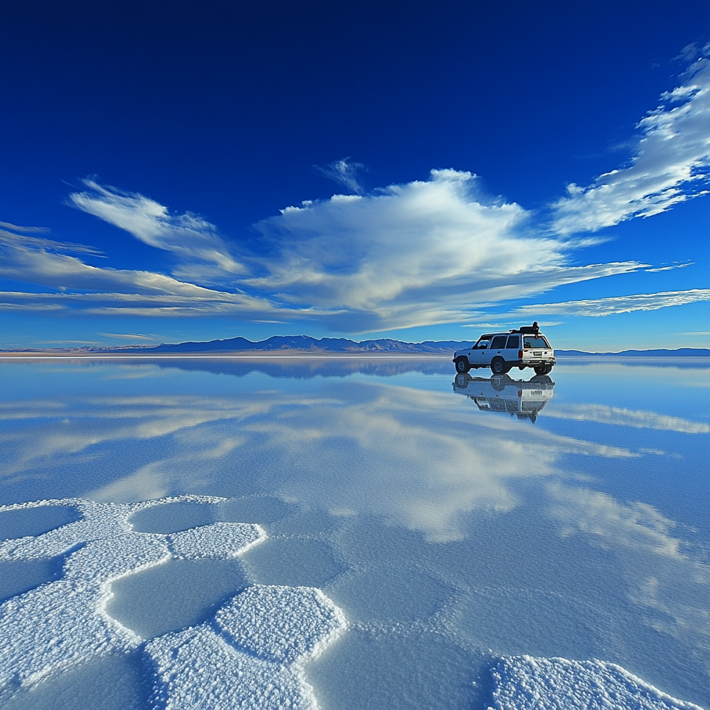 Salar De Uyuni Salt Flats DIY paint by diamonds