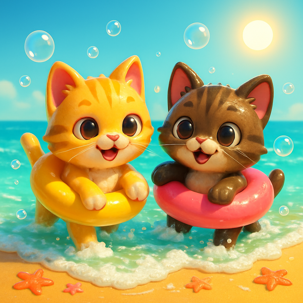 Reef Bubble Riders diamonded painting kits