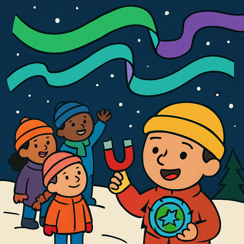 Aurora Borealis Playground Physics DIY paint by diamonds