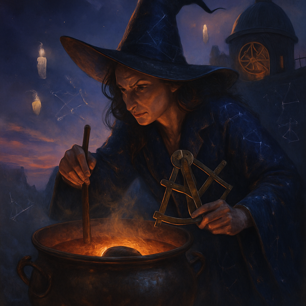 The Astronomers Cauldron Eclipse paint by diamonds