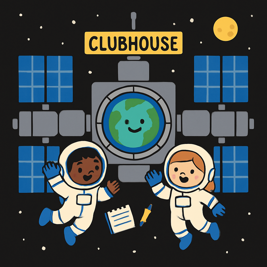 International Space Station Friendship Window Paint by diamonds art
