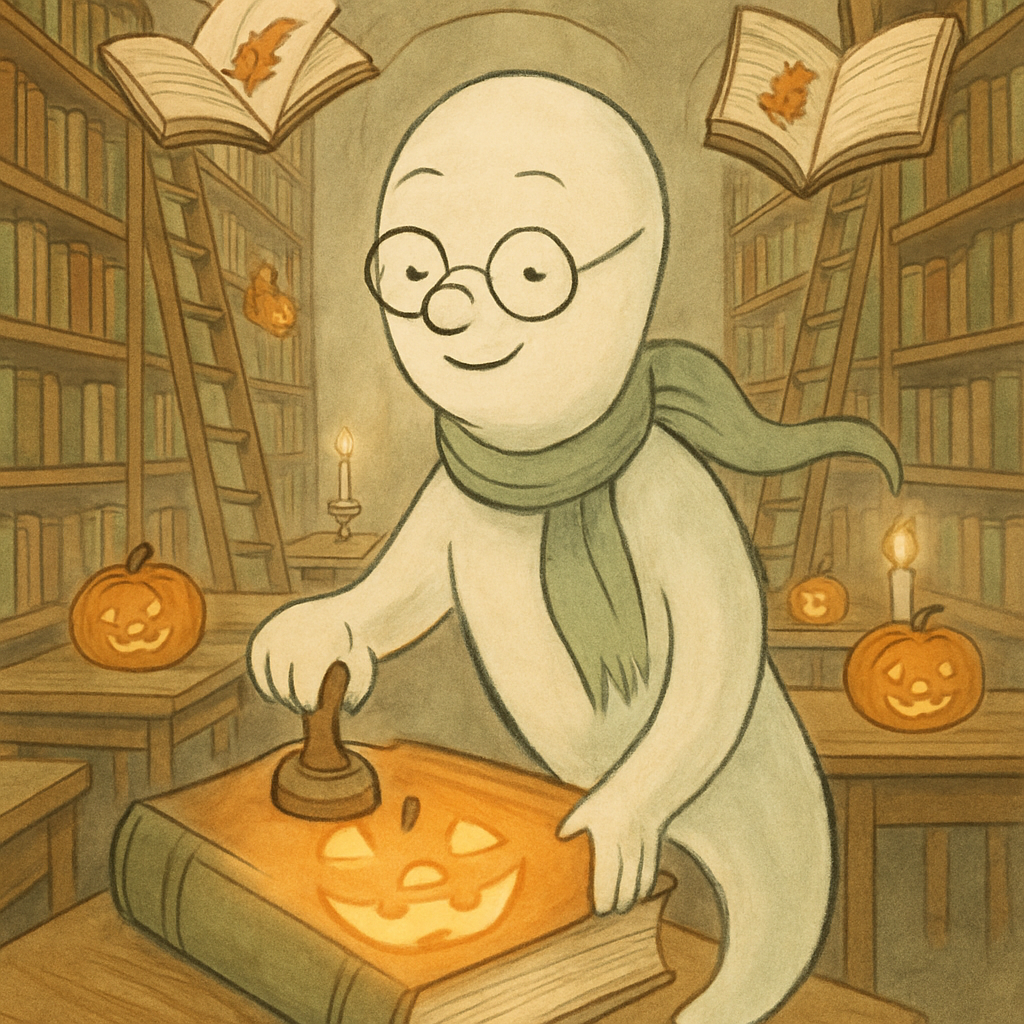 Library Of Friendly Phantoms And Paper Lanterns diamonded painting kits