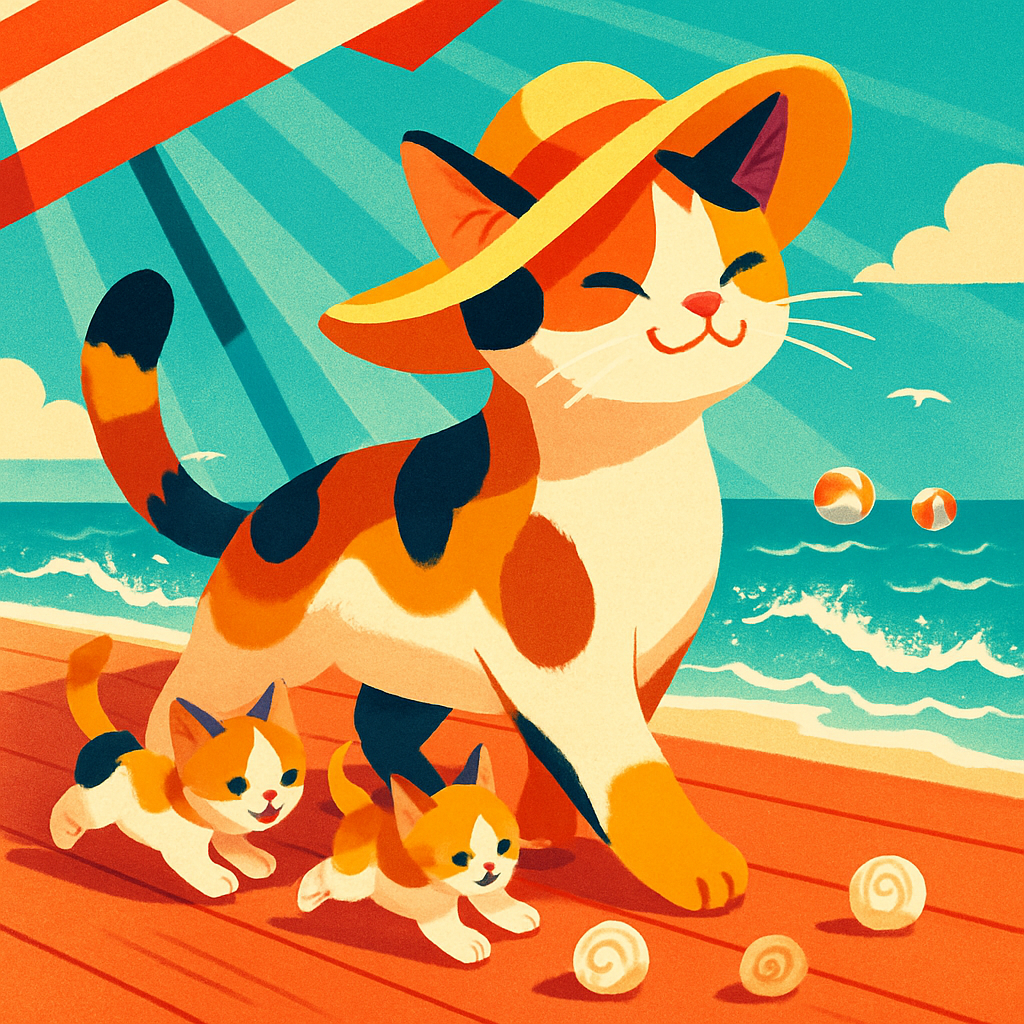 Seashell Parade On Coral Boardwalk paint by diamond