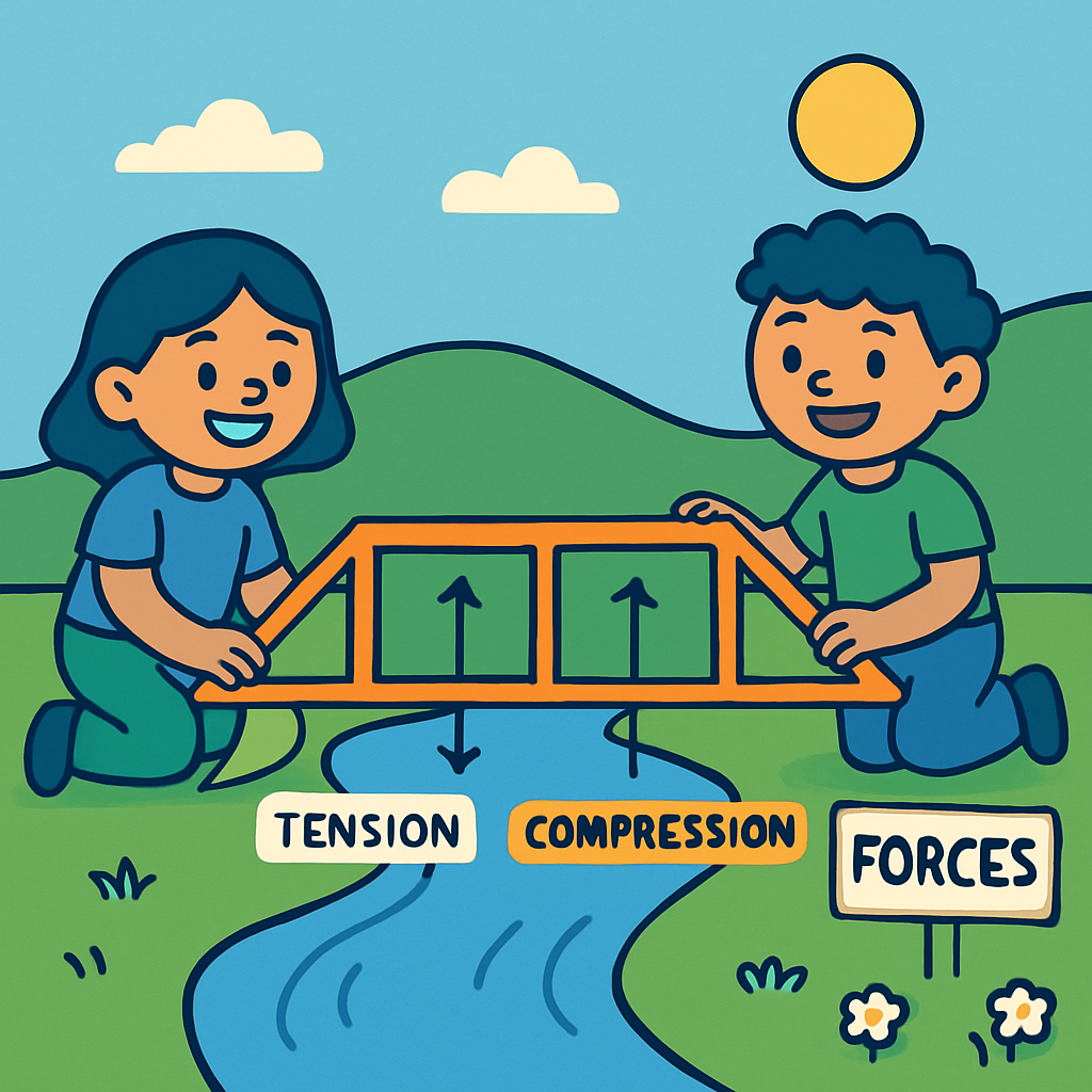 Build A Bridge With Friendly Forces Painting by diamonds kit