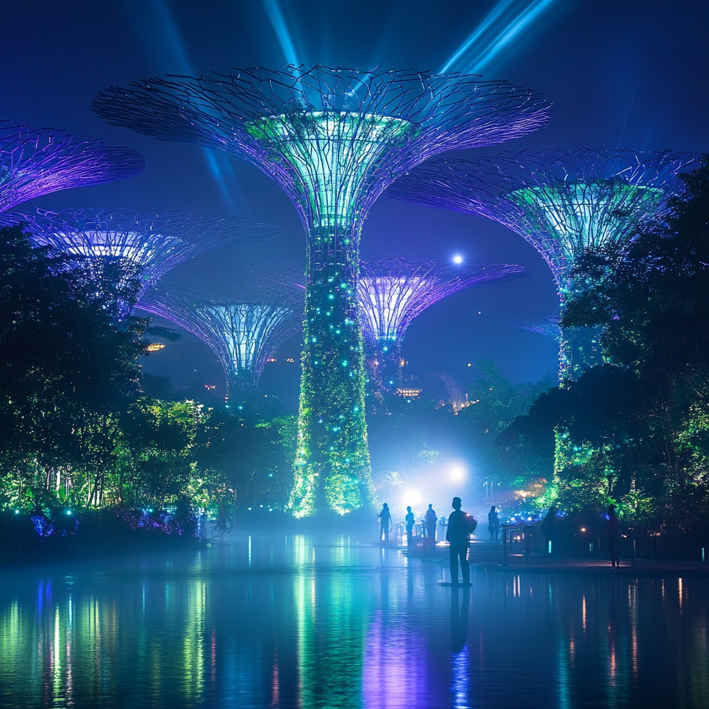 Gardens By The Bay Paint by diamonds art