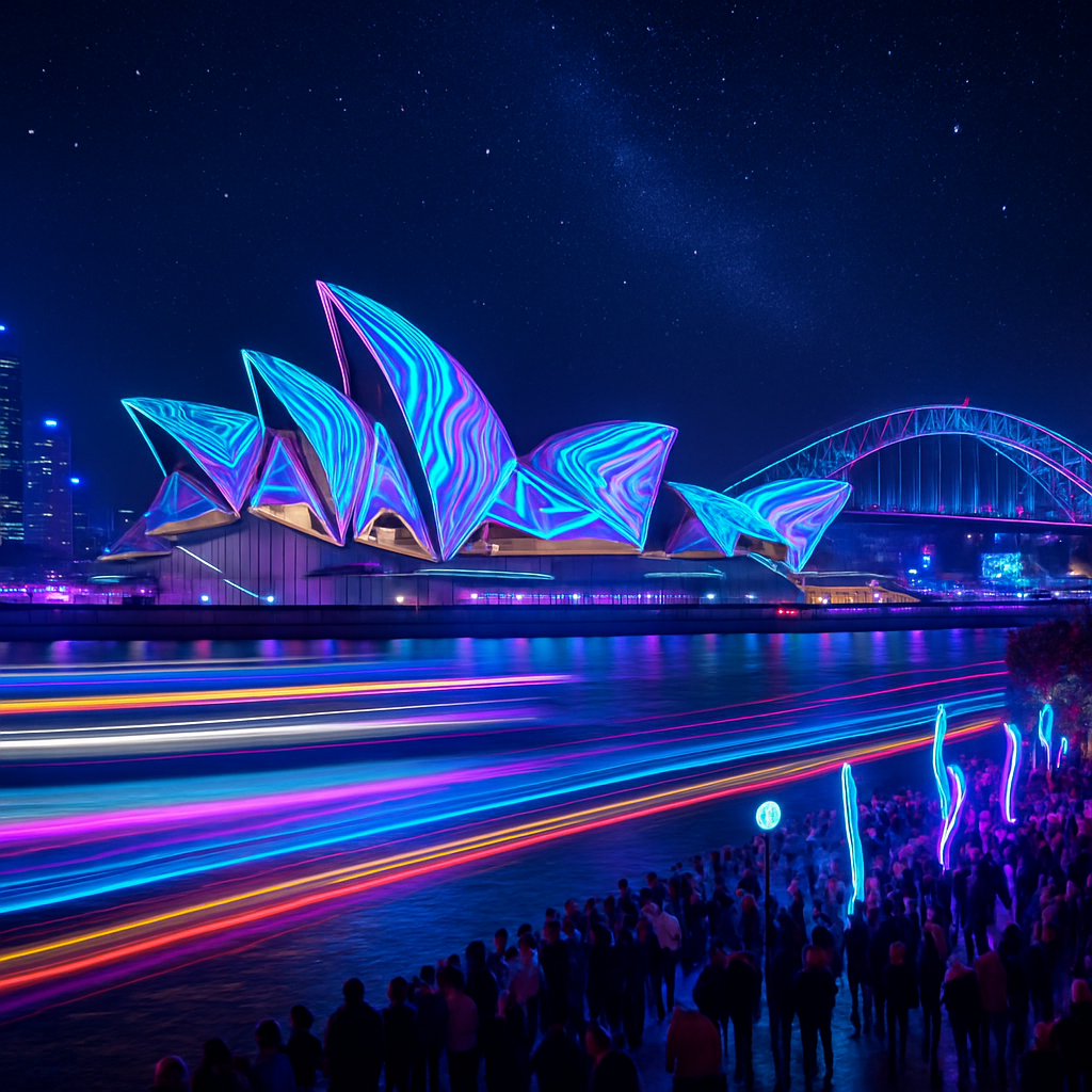 Vivid Sydney Paint by diamonds kits
