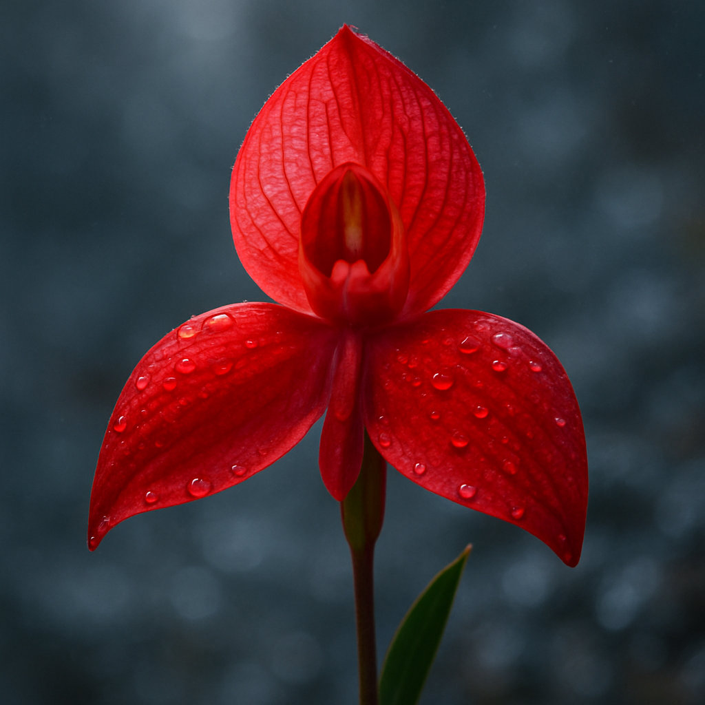 Disa Uniflora Pride Of Table Mountain Orchid Close Up diamonded painting kits