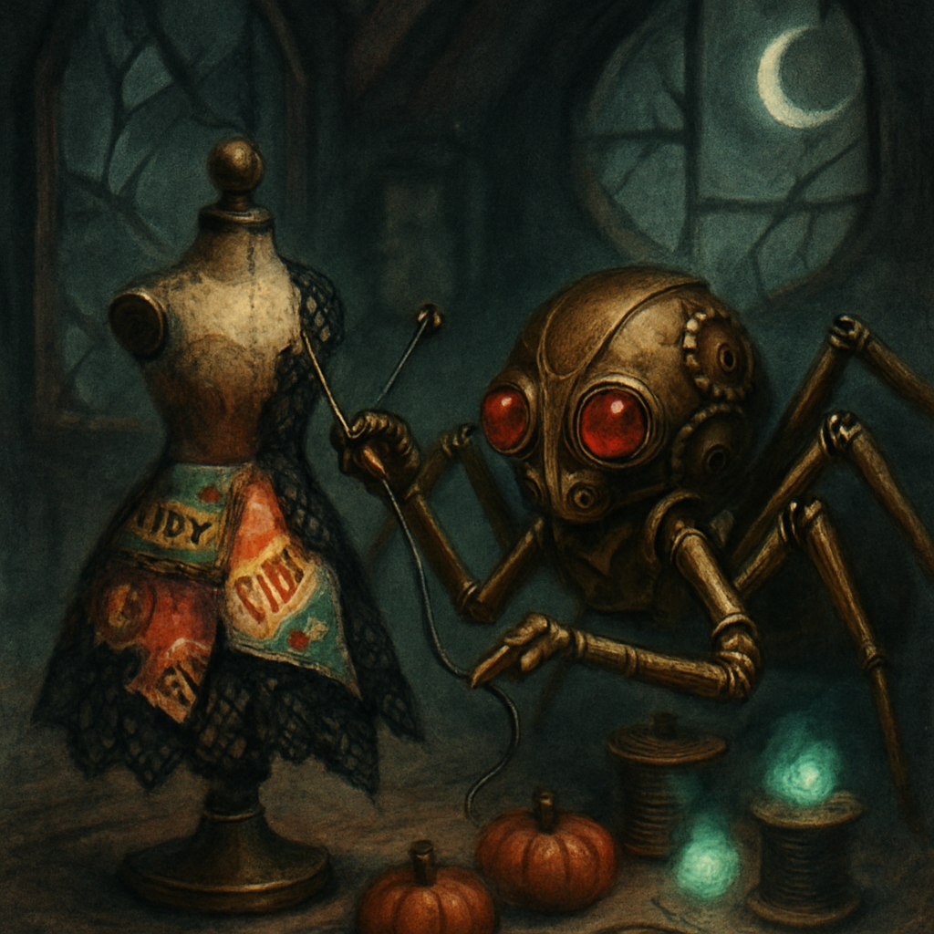 Clockwork Spider Seamstress In The Attic Studio diamonded painting kits