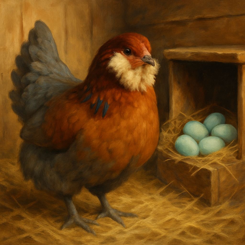 Ameraucana Chicken Paint by diamonds kits
