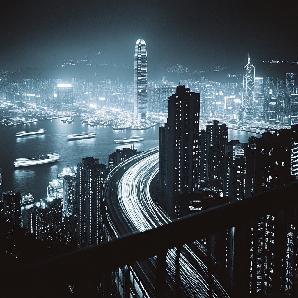 Victoria Peak Sky Terrace Paint by diamonds art
