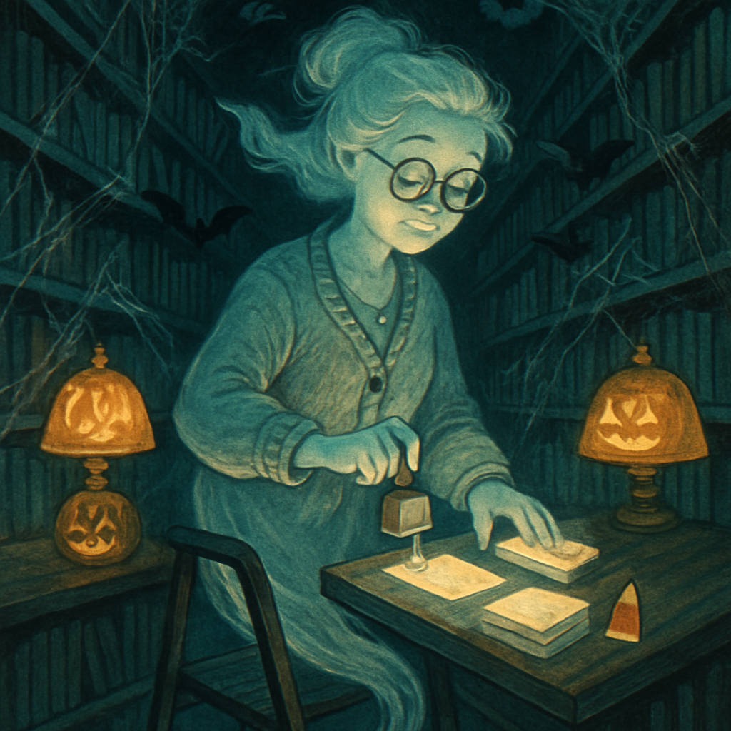 Lantern Librarian Of The Haunted Index paint by diamond