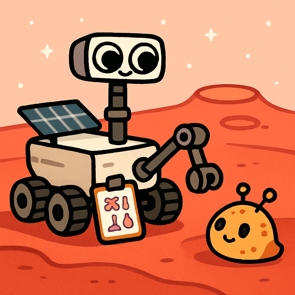 Mars Rover Friendship Squad Paint by diamonds kits