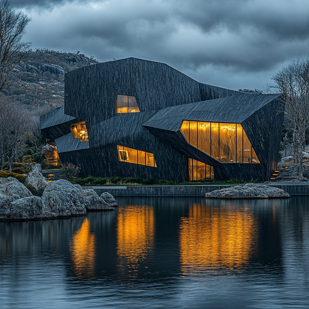 Museum Of Old And New Art Hobart Australia diamond painting