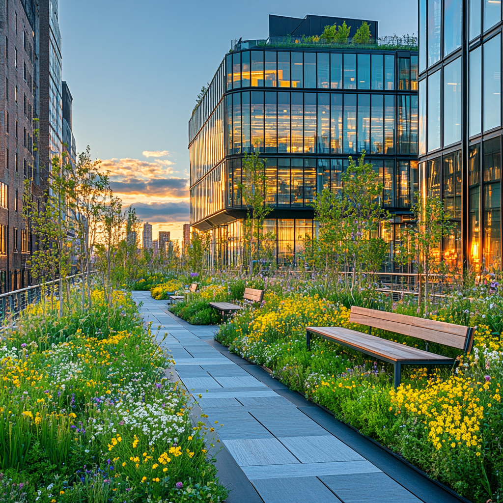 The High Line New York City United States Paint by diamonds art