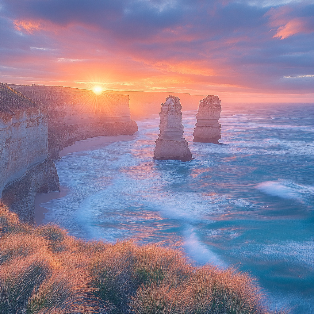 Twelve Apostles Marine National Park Victoria Australia Paint by diamonds kits