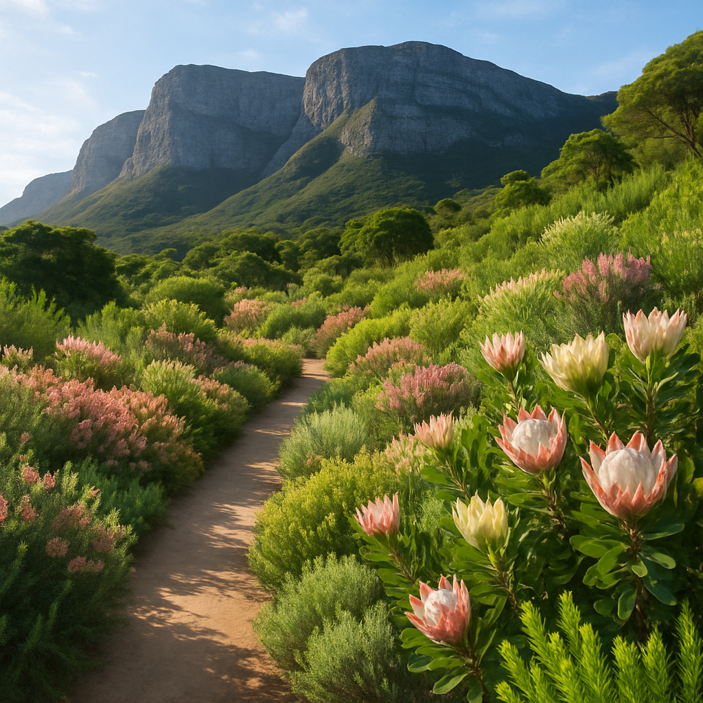 Kirstenbosch National Botanical Garden Painting by diamonds kit