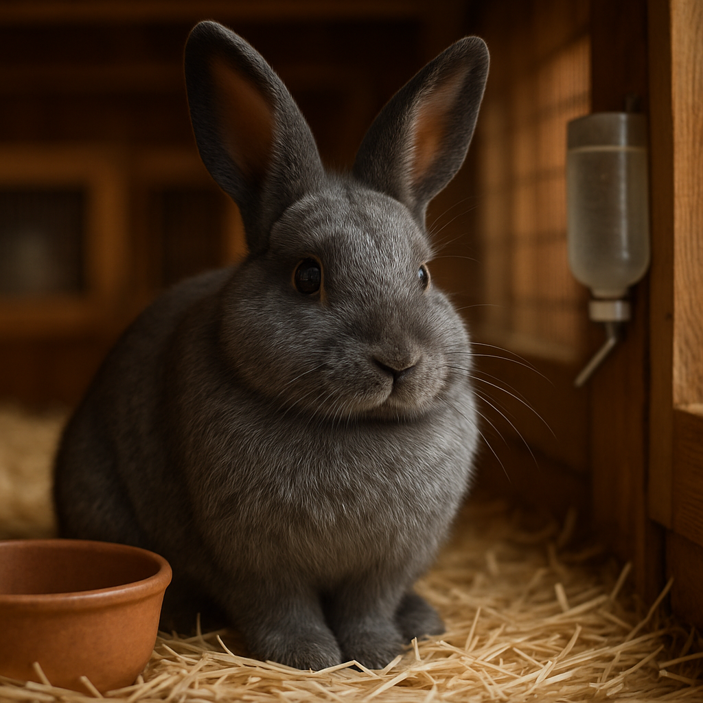 Silver Fox Rabbit United States Painting by diamonds kit