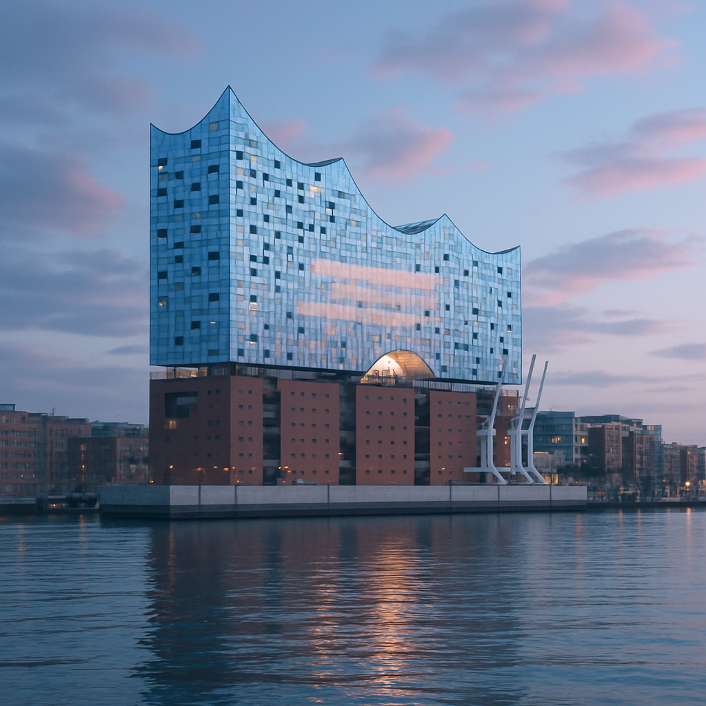 Elbphilharmonie Hamburg paint by diamond