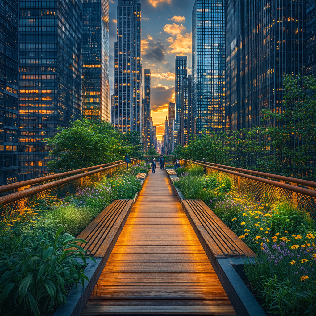 The High Line Paint by diamonds art