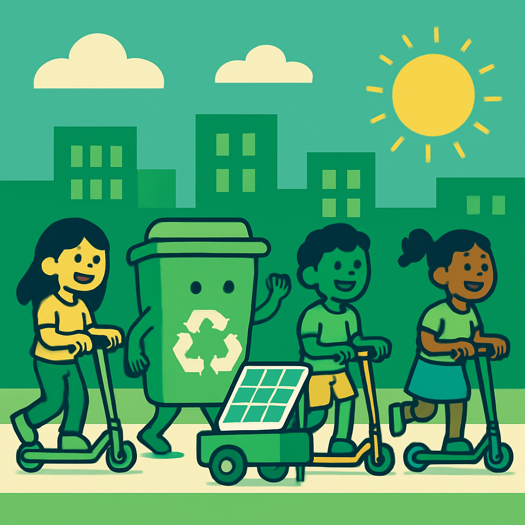 Recycle City Power Parade Painting by diamonds kit