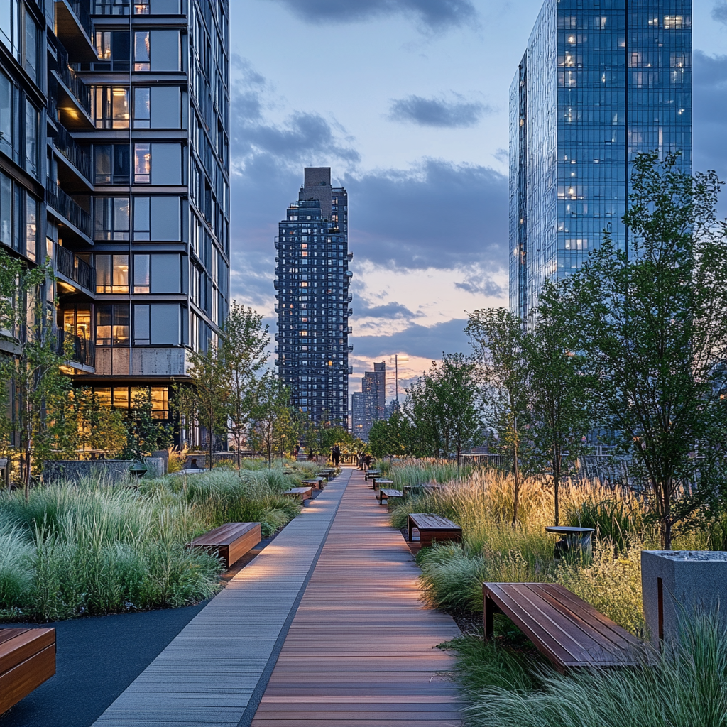 The High Line Paint by diamonds kits