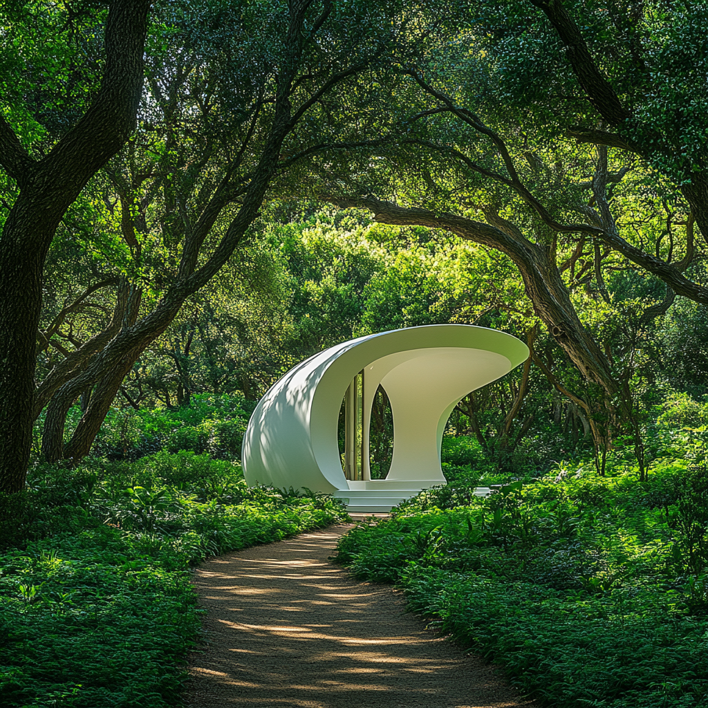 Bosje Chapel And Woodland Walkways diamond painting