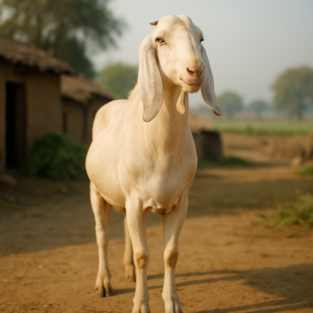 Jamunapari Goat India diamond painting