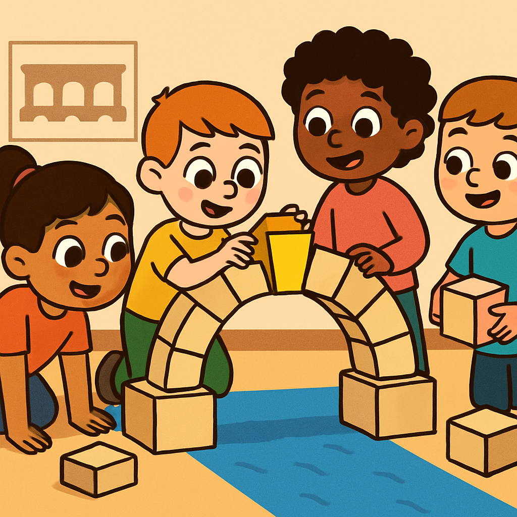 Build A Bridge Like Ancient Rome Paint by diamonds kits