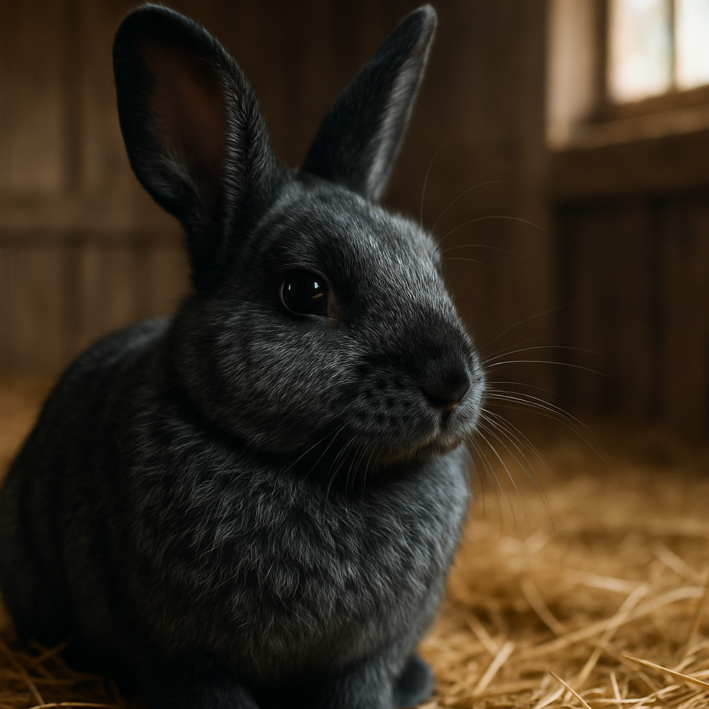 Silver Fox Rabbit United States Paint by diamonds kits